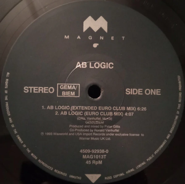 AB Logic - AB Logic (12") (Near Mint (NM or M-)) - Image 3