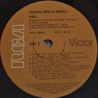 ABBA - Gracias Por La Musica (LP) (Mint (M)) - Image 3