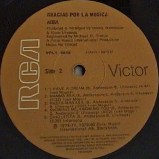 ABBA - Gracias Por La Musica (LP) (Mint (M)) - Image 4