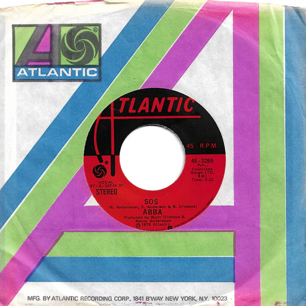 ABBA - SOS (7") (Near Mint (NM or M-)) - Image 3