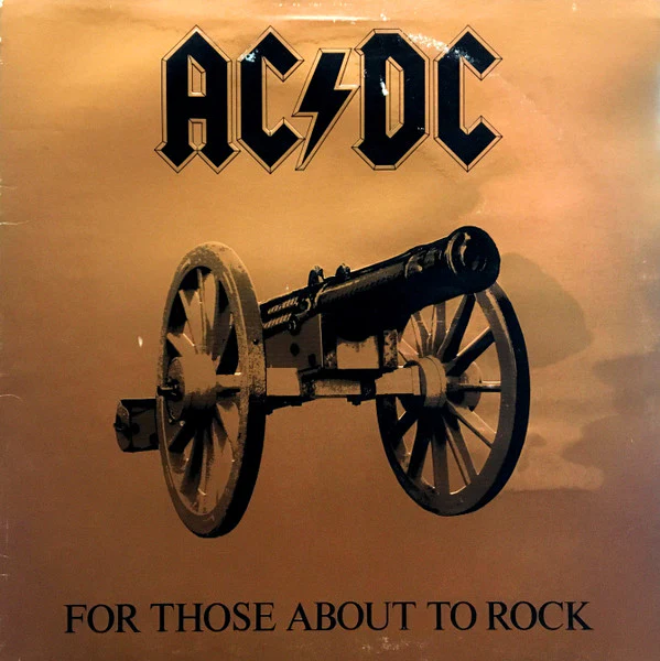 AC/DC - For Those About To Rock (We Salute You) (LP) (Very Good Plus (VG+))