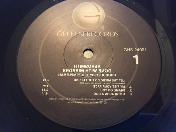 Aerosmith - Done With Mirrors (LP) (Near Mint (NM or M-)) - Image 3