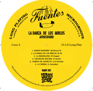 Afrosound - La Danza de Los Mirlos (LP) (Mint (M)) - Image 4