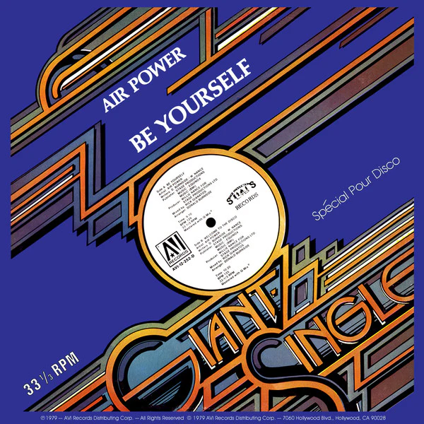 Air Power - Be Yourself (12") (Near Mint (NM or M-))