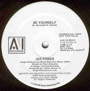 Air Power - Be Yourself (12") (Near Mint (NM or M-)) - Image 2