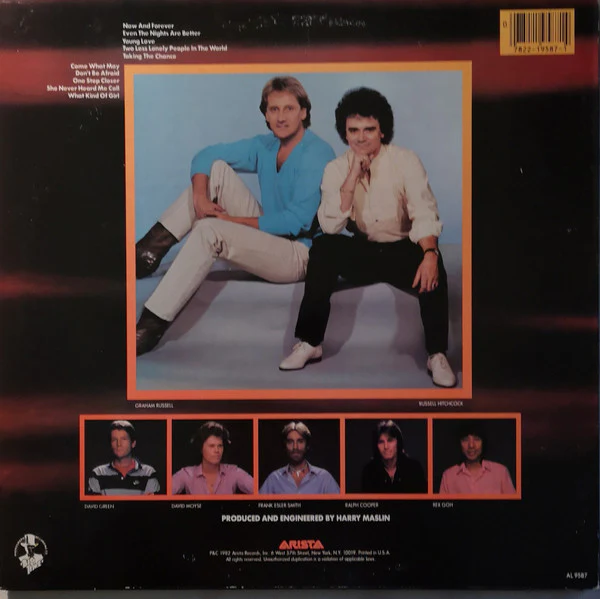 Air Supply - Now And Forever (LP) (Very Good Plus (VG+)) - Image 2