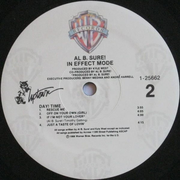 Al B. Sure! - In Effect Mode (LP) (Near Mint (NM or M-)) - Image 4