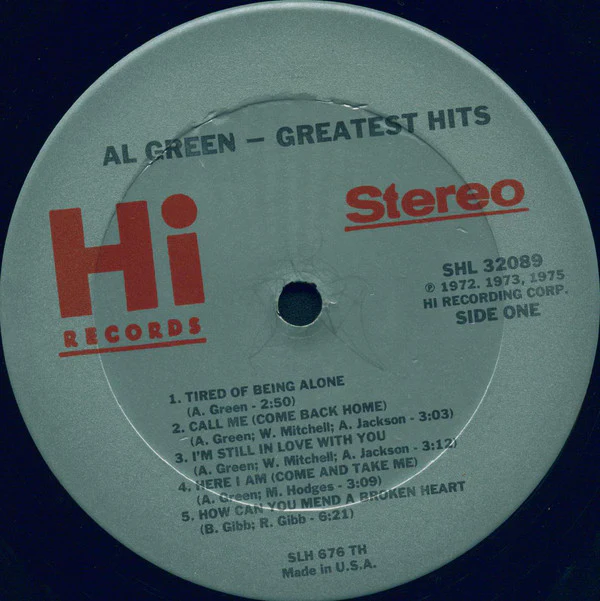 Al Green - Greatest Hits (LP) (Very Good Plus (VG+)) - Image 5