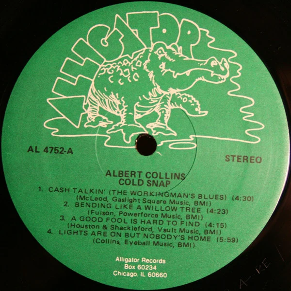 Albert Collins - Cold Snap (LP) (Near Mint (NM or M-)) - Image 3