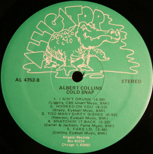 Albert Collins - Cold Snap (LP) (Near Mint (NM or M-)) - Image 4