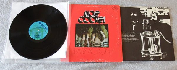 Alice Cooper - Easy Action (LP) (Near Mint (NM or M-))