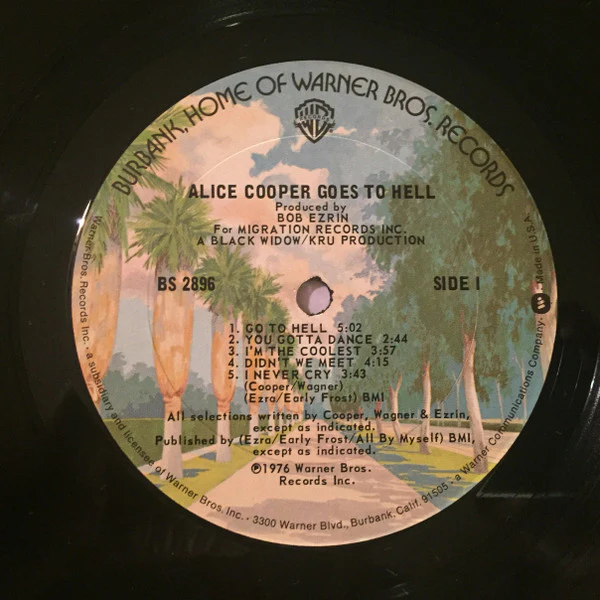 Alice Cooper - Goes To Hell (LP) (Very Good Plus (VG+)) - Image 3