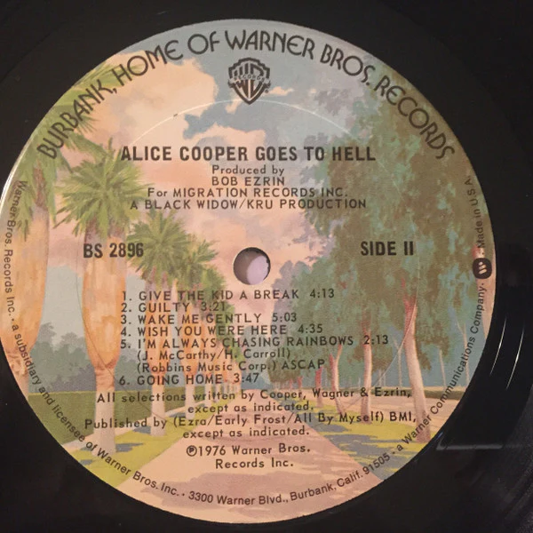 Alice Cooper - Goes To Hell (LP) (Very Good Plus (VG+)) - Image 4