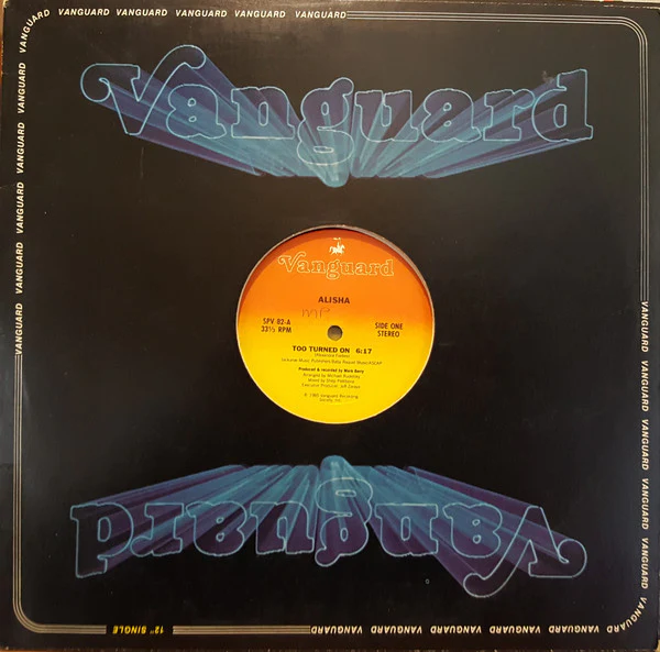Alisha - Too Turned On (12") (Very Good Plus (VG+)) - Image 3