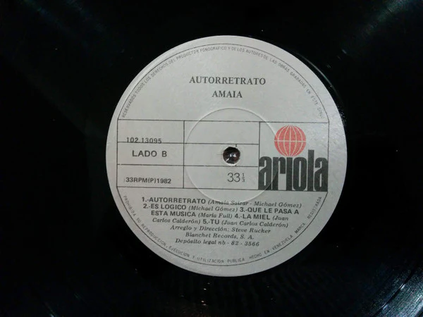 Amaya Saizar - Autoretrato (LP) (Mint (M)) - Image 4