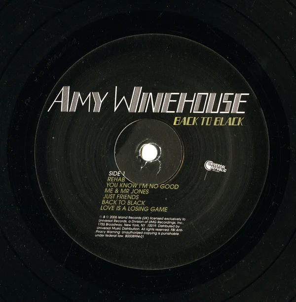 Amy Winehouse - Back To Black (LP) (Mint (M)) - Image 3