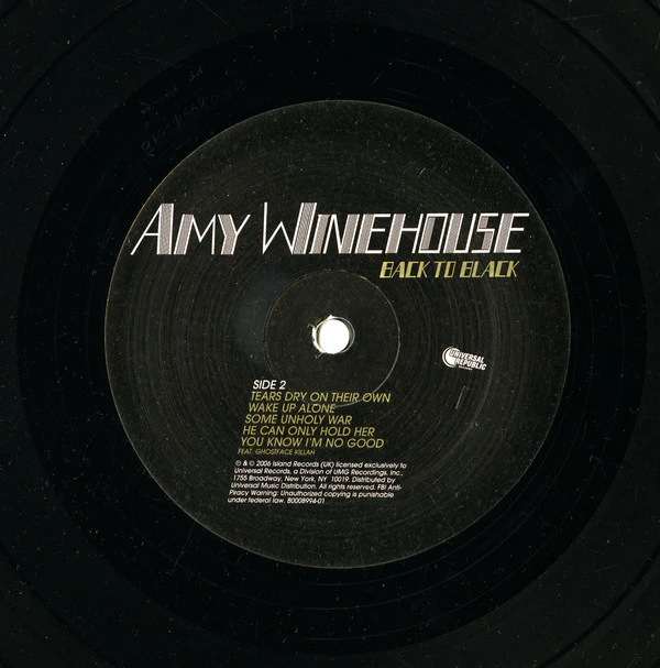 Amy Winehouse - Back To Black (LP) (Mint (M)) - Image 4