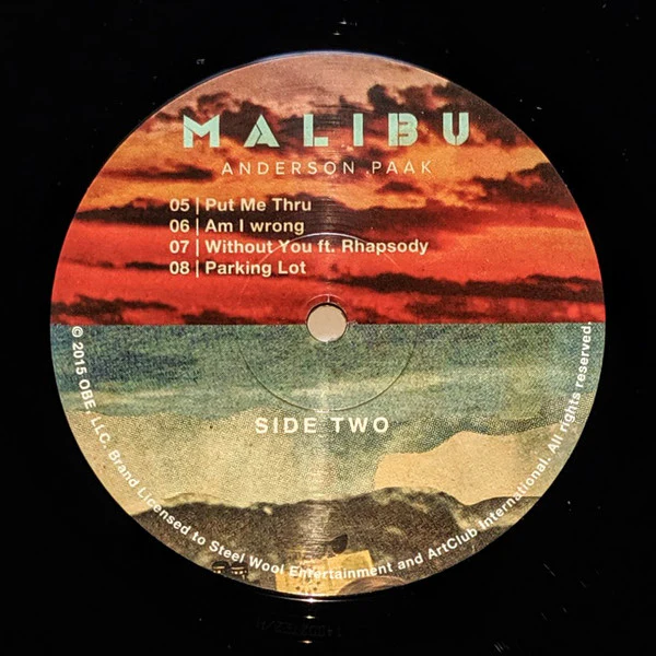 Anderson .Paak - Malibu (2xLP) (Mint (M)) - Image 5
