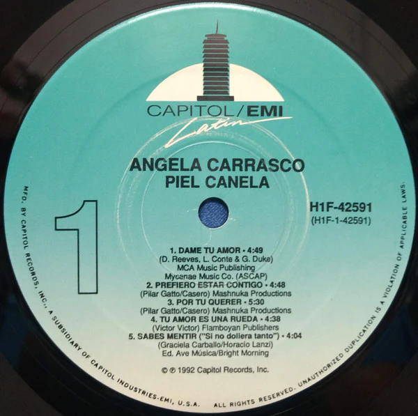 Angela Carrasco - Piel Canela (LP) (Mint (M)) - Image 2