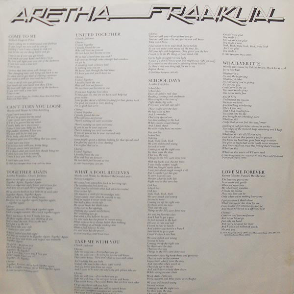 Aretha Franklin - Aretha (LP) (Mint (M)) - Image 4