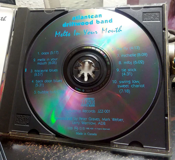 Atlantean Driftwood Band - Melts In Your Mouth (CD) (Near Mint (NM or M-)) - Image 4