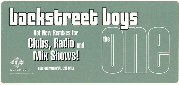 Backstreet Boys - The One (12") (Near Mint (NM or M-))