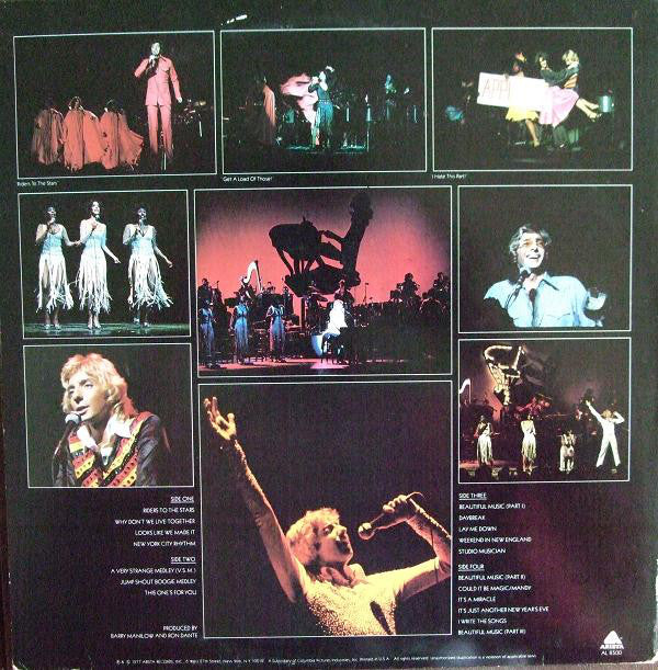 Barry Manilow - Live (2xLP) (Very Good Plus (VG+)) - Image 4
