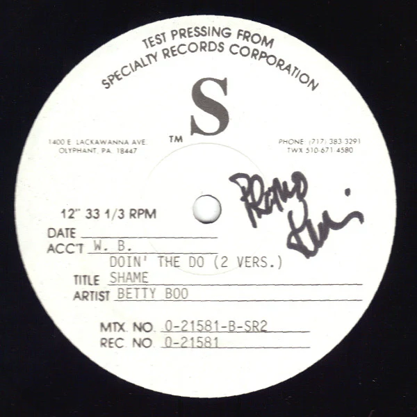 Betty Boo - Doin' The Do (12") (Near Mint (NM or M-)) - Image 2