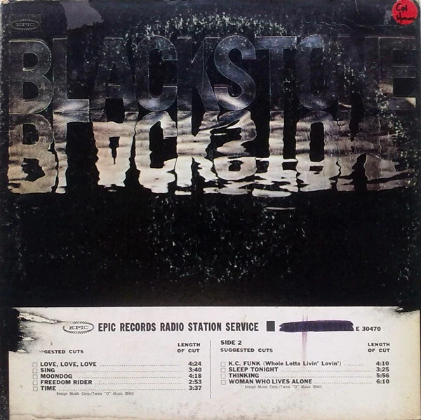 Blackstone - Blackstone (LP) (Very Good Plus (VG+)) - Image 2