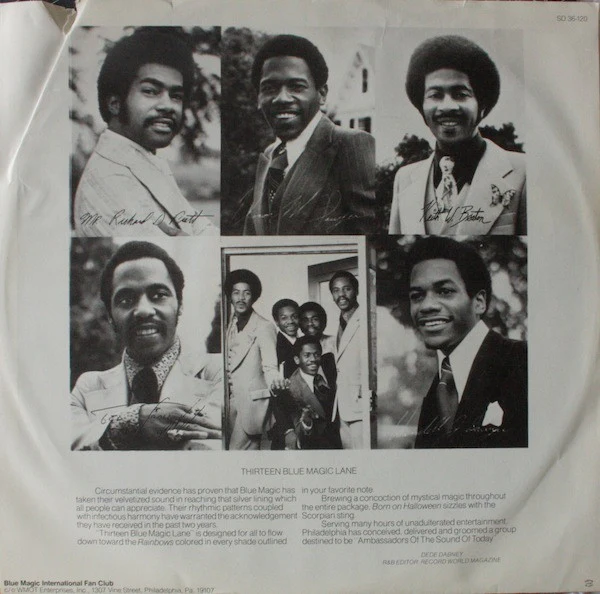Blue Magic - Thirteen Blue Magic Lane (LP) (Very Good Plus (VG+)) - Image 5