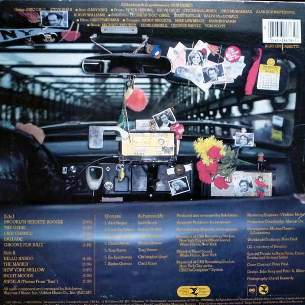 Bob James - The Genie: Themes & Variations From The TV Series "Taxi" (LP) (Near Mint (NM or M-)) - Image 2