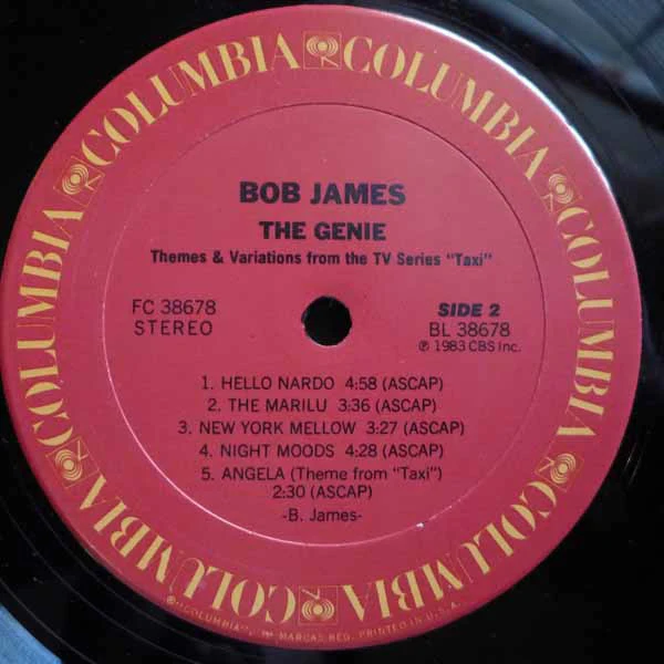Bob James - The Genie: Themes & Variations From The TV Series "Taxi" (LP) (Near Mint (NM or M-)) - Image 4