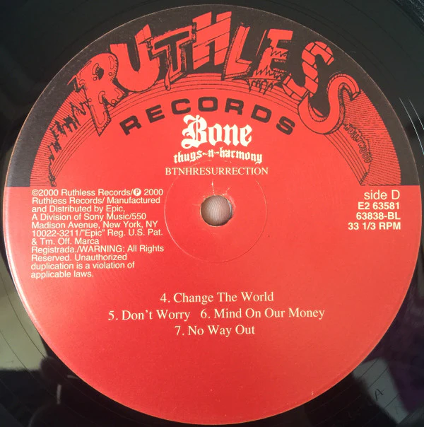 Bone Thugs-N-Harmony - Btnhresurrection (2xLP) (Very Good Plus (VG+)) - Image 5