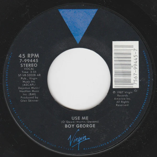 Boy George - Everything I Own (7") (Mint (M)) - Image 3