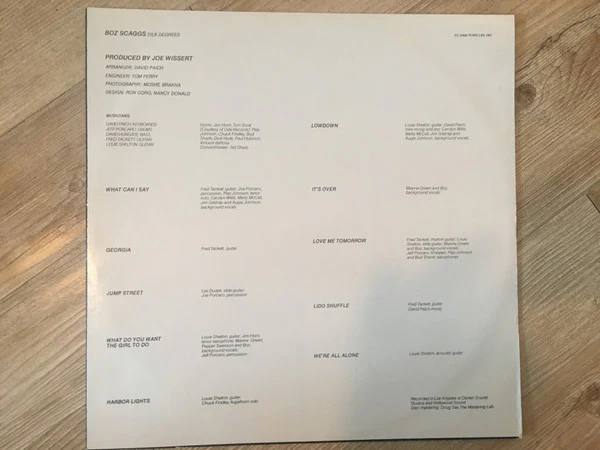 Boz Scaggs - Silk Degrees (LP) (Very Good Plus (VG+)) - Image 4