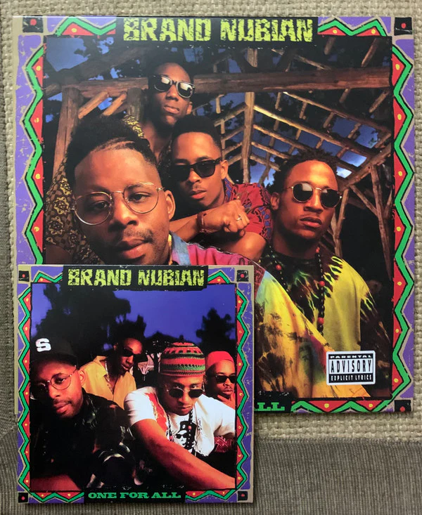 Brand Nubian - One For All (2xLP) (Mint (M)) - Image 2