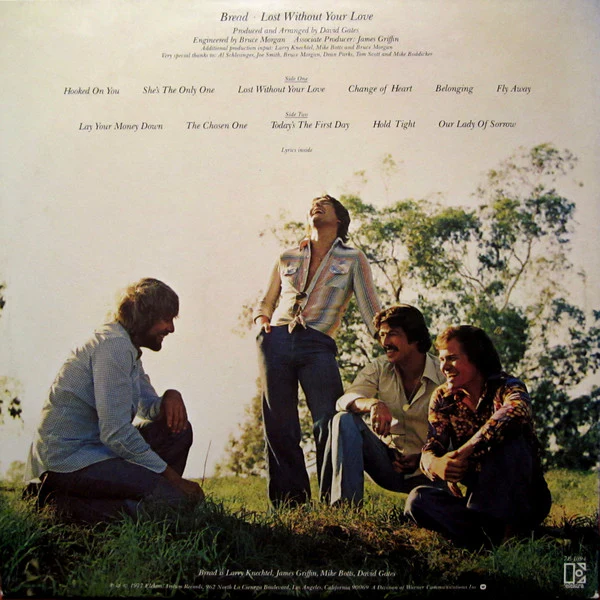 Bread - Lost Without Your Love (LP) (Near Mint (NM or M-)) - Image 3