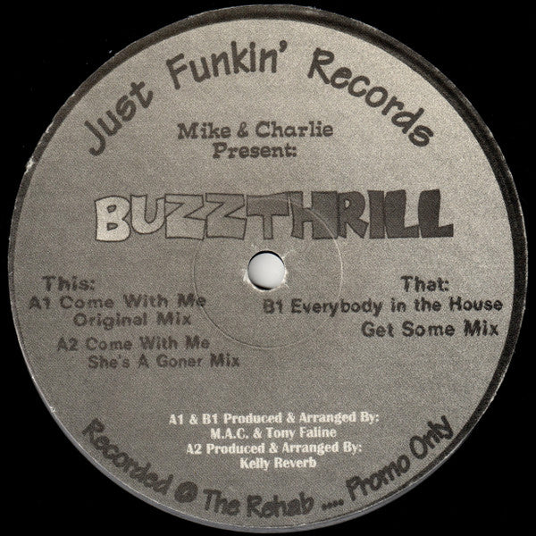 Buzzthrill - Everybody In The House (12") (Very Good Plus (VG+))