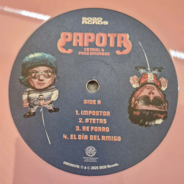 CA7RIEL & Paco Amoroso - PAPOTA (LP) (Mint (M)) - Image 4