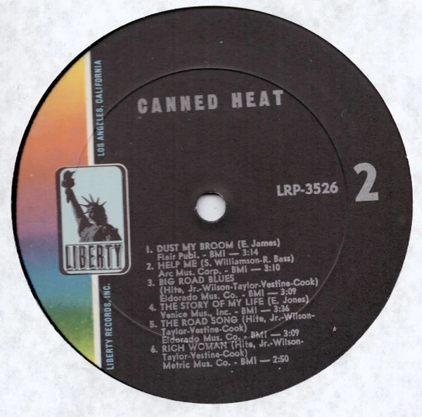 Canned Heat - Canned Heat (LP) (Very Good Plus (VG+)) - Image 4