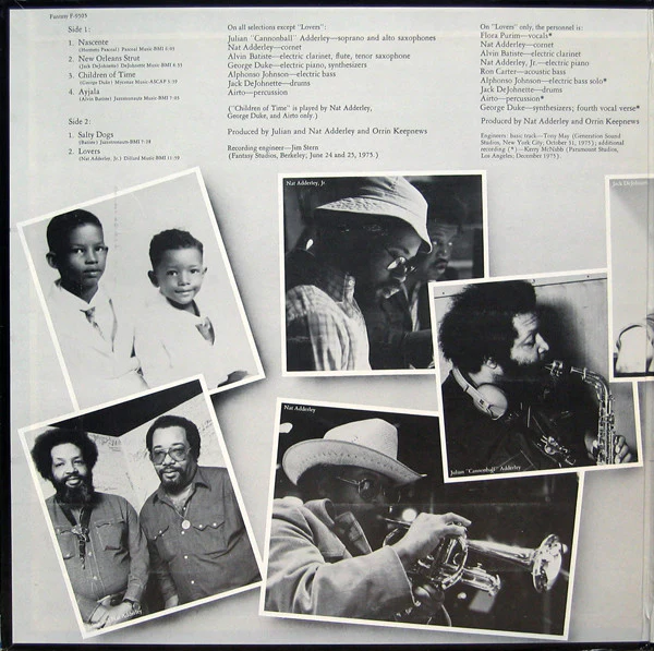 Cannonball Adderley - Lovers (LP) (Mint (M)) - Image 2