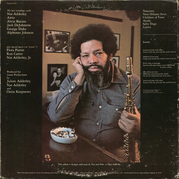 Cannonball Adderley - Lovers (LP) (Mint (M)) - Image 4