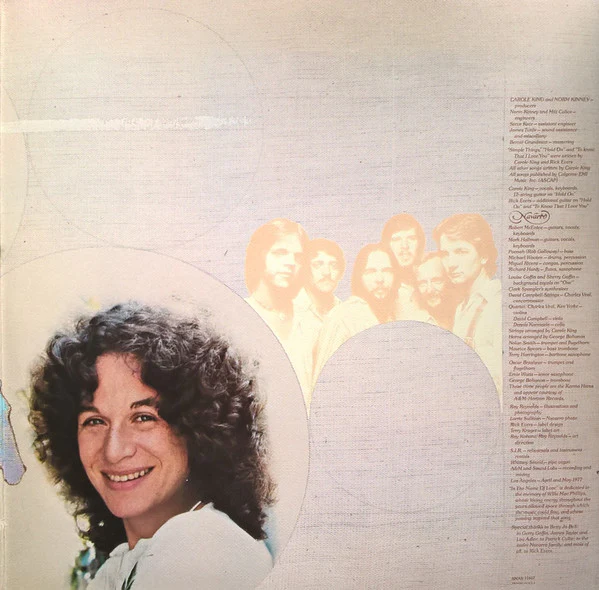 Carole King - Simple Things (LP) (Near Mint (NM or M-)) - Image 3
