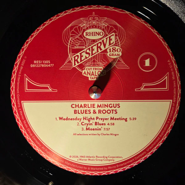 Charlie Mingus* - Blues & Roots (LP) (Mint (M)) - Image 3