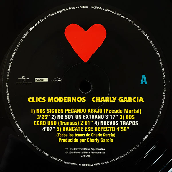 Charly Garcia - Clics Modernos (LP) (Mint (M)) - Image 5