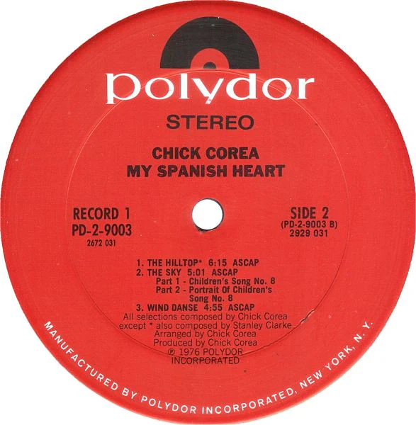 Chick Corea - My Spanish Heart (2xLP) (Near Mint (NM or M-)) - Image 4