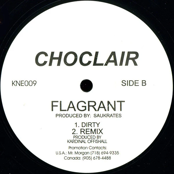 Choclair - Flagrant (12") (Very Good Plus (VG+)) - Image 2