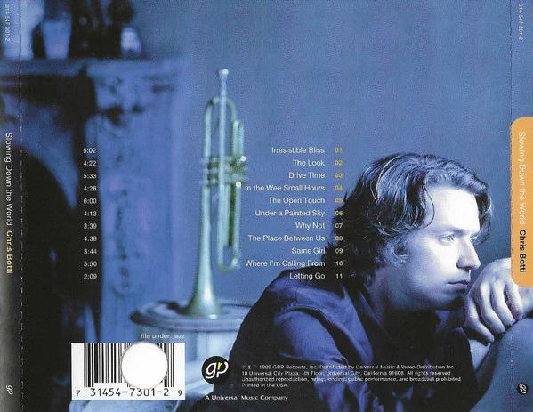 Chris Botti - Slowing Down The World (CD) (Mint (M)) - Image 2