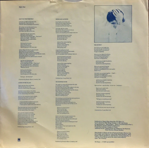 Chris de Burgh - The Getaway (LP) (Very Good Plus (VG+)) - Image 5
