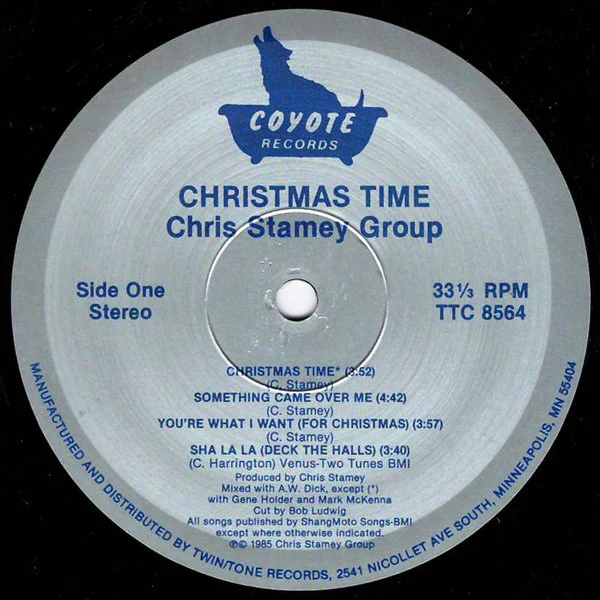 Chris Stamey Group Special Guests The dB's - Christmas Time (12") (Near Mint (NM or M-)) - Image 3